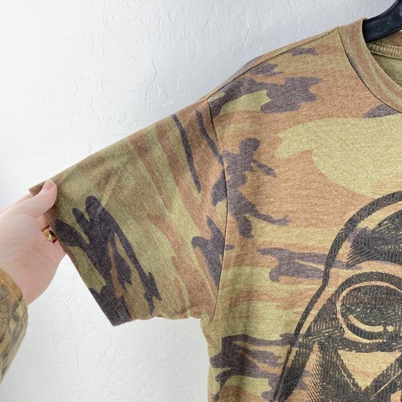 Disney Star Wars Darth Vader‎ Camo T-Shirt Mens Size M - Picture 2 of 5
